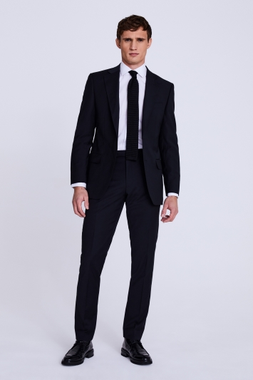 Moss 1851 Performance Tailored Fit Black Jacket