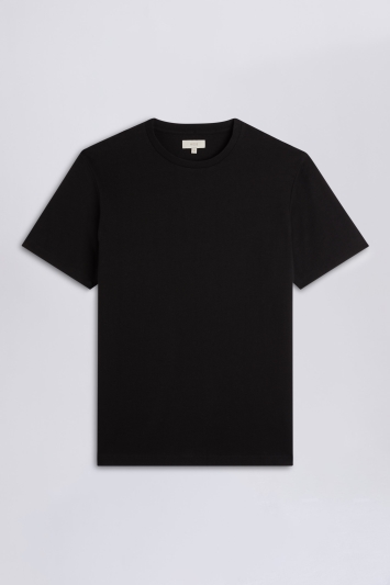 Black Crew-Neck T-Shirt