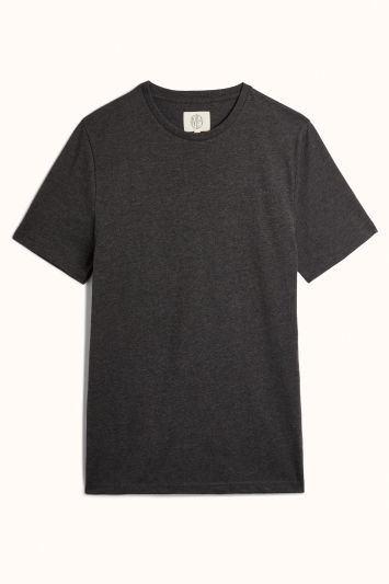 Grey Marl Crew-Neck T-Shirt