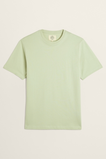 Pale Green Crew-Neck T-Shirt