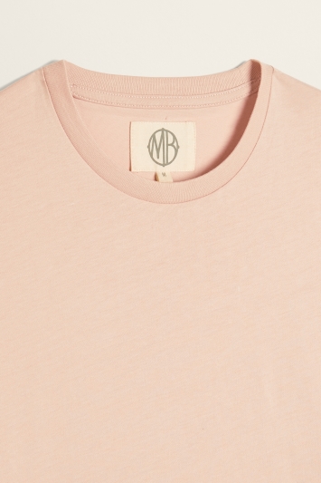 Pale Pink Crew-Neck T-Shirt