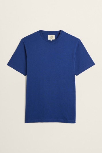 Cobalt Blue Crew-Neck T-Shirt