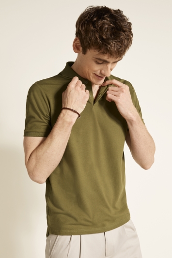 olive green polo
