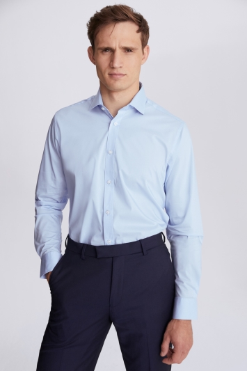 Tailored Fit Sky Stretch Shirt