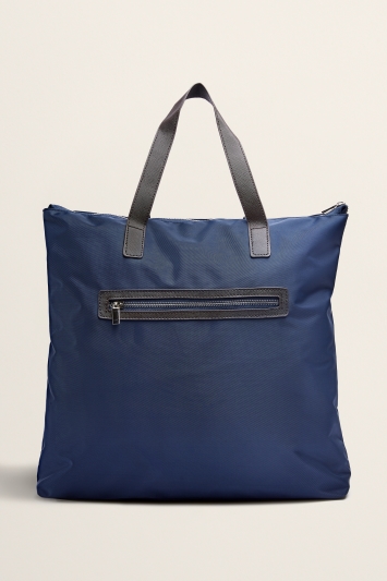 Navy nylon tote bag Clearance