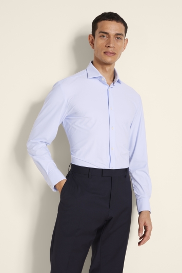Tailored Fit Sky Performance Stretch Shirt