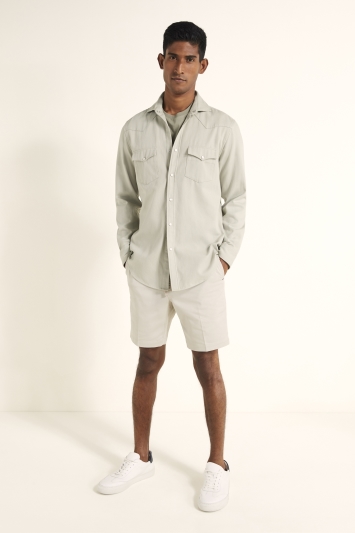 Tailored Fit Sage Western Shirt
