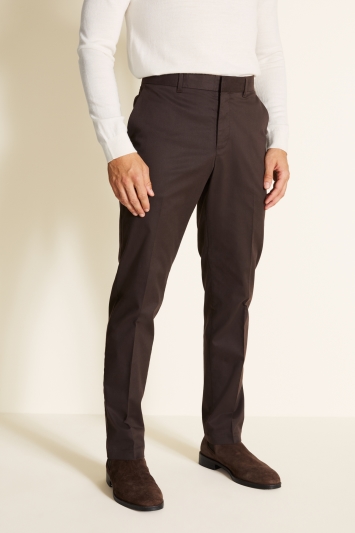 men's dark brown khaki pants