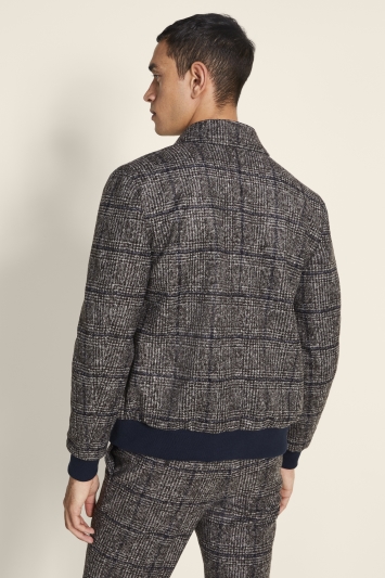Oatmeal Checked Bomber