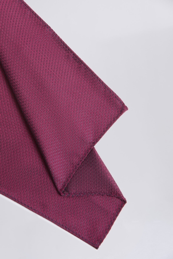Berry Textured Pocket Square