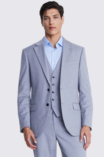 Regular Fit Grey Stretch Jacket