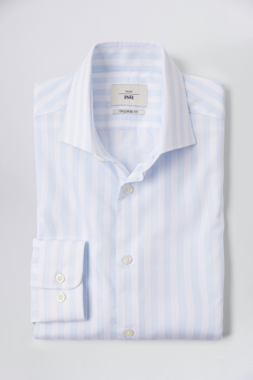 Tailored Fit Egyptian Cotton Sky Stripe Shirt