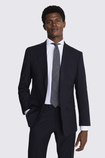 Tailored Fit Charcoal Performance Suit Jacket