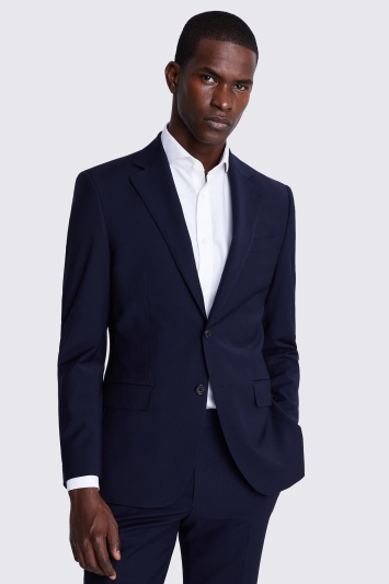 Tailored Fit Navy Performance Suit Jacket