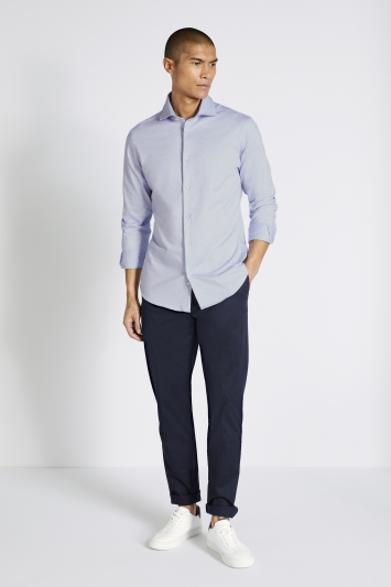 Tailored Fit Sky Jersey Shirt