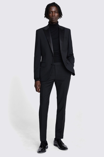 Tailored Fit Black Performance Tuxedo Jacket