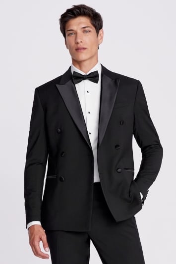 Slim Fit Black Tuxedo Suit Jacket