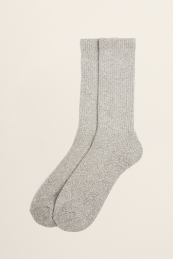 Grey Twisted Sock