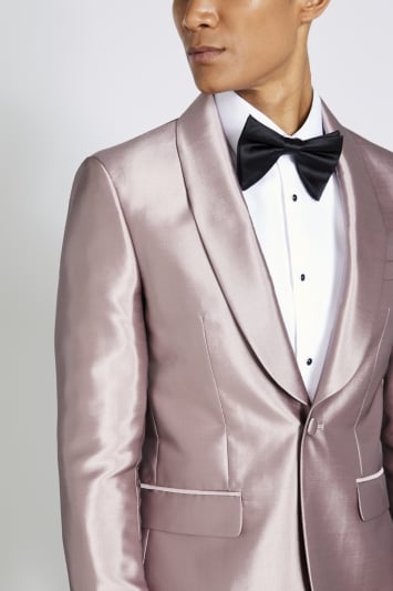 Slim Fit Pink Champagne Tuxedo Jacket