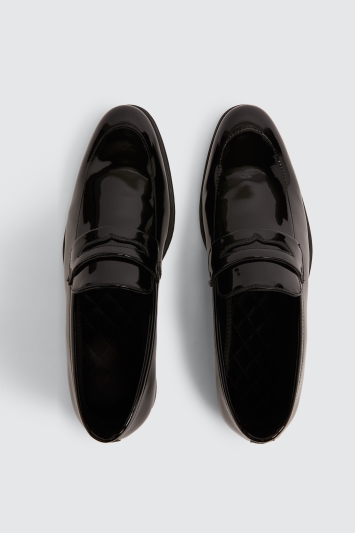 Soho Black Patent Loafers