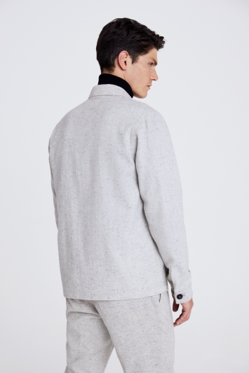 light grey overshirt