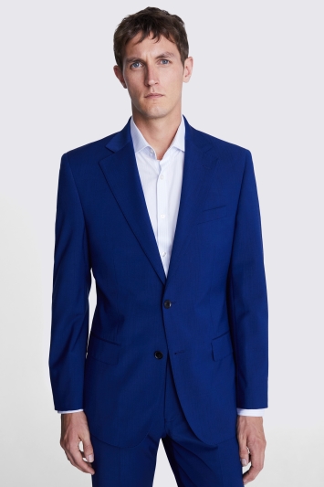 Tailored Fit Royal Blue Suit Jacket