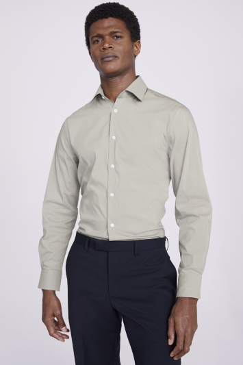 Tailored Fit Sage Performance Stretch Shirt