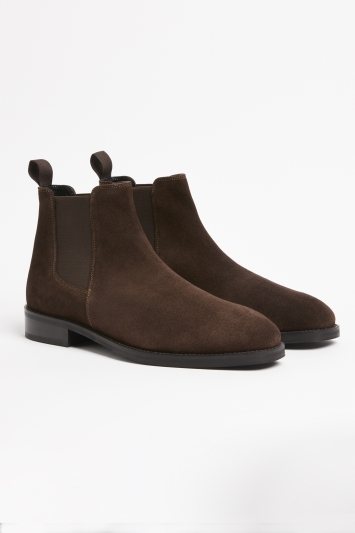 Seaford Brown Suede Chelsea Boot