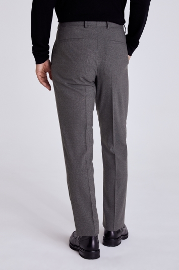 Slim Fit Mid Grey Trousers