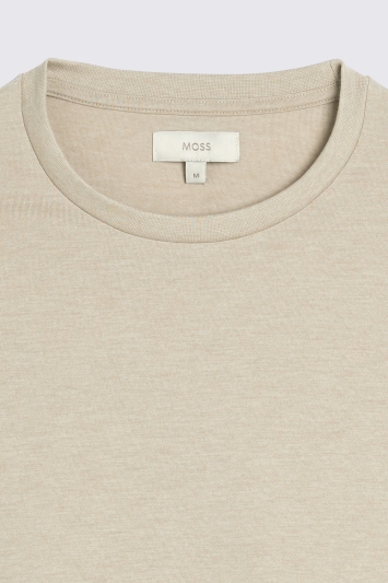 T-shirt Uomo Urban Backwoods Beige, Taglia S. Cotone Semi-pettinato, Vestibilità Regolare, Stampa Di Alta Qualità.