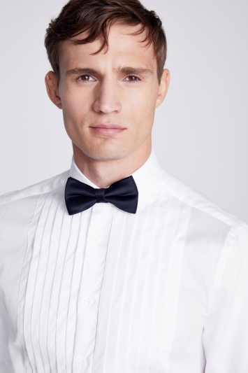 Tailored Fit Premium Pleated Dress Shirt