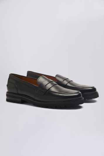 Camden Black Chunky Loafers 