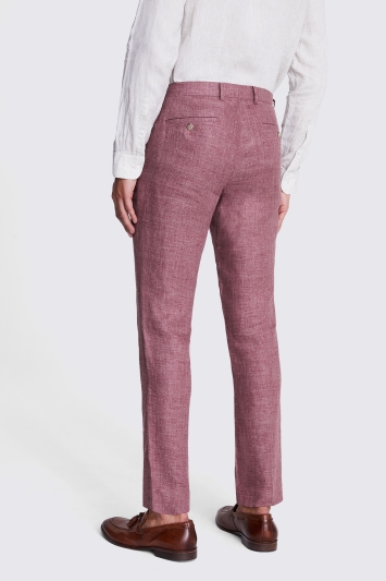 Slim Fit Quartz Linen Trousers 