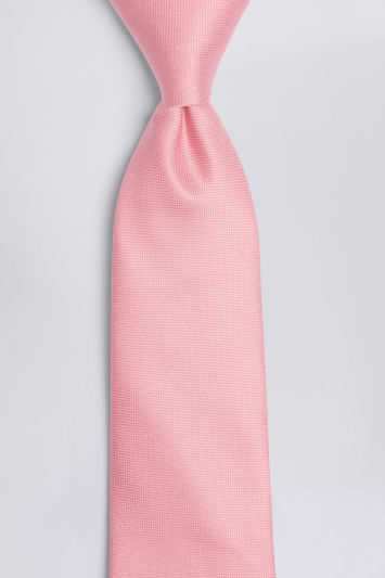 Dusty Pink Oxford Silk Tie