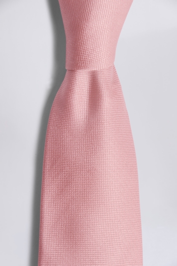 Dusty Pink Oxford Silk Tie