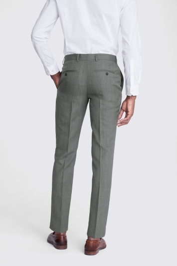 Tailored Fit Sage Half Lined Trousers