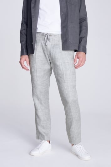 Grey | Trousers For Men | Chinos, Linen, Cargo & More | H&M IN