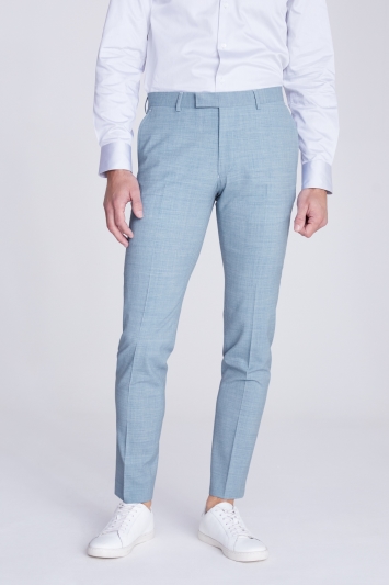 Slim Fit Bright Blue Trousers