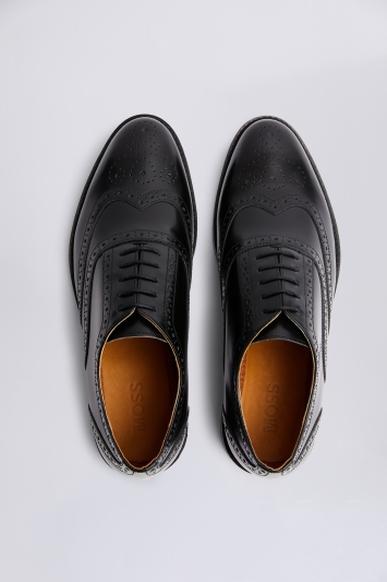 Oxford Black Brogue Shoe