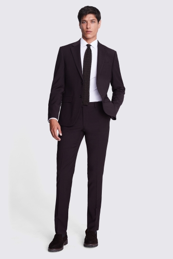 DKNY Slim Fit Claret Jacket
