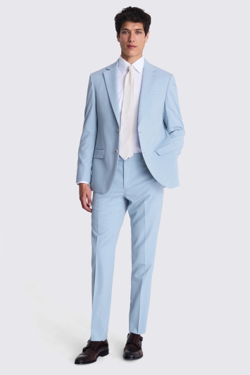 TED BAKER MEN'S TED BAKER TAILORED FIT LIGHT BLUE SUIT JACKET