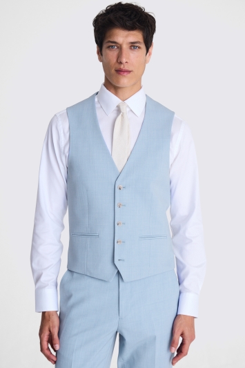 TED BAKER MEN'S TED BAKER TAILORED FIT LIGHT BLUE SUIT JACKET
