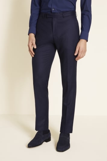 Tailored Fit Blue Trousers