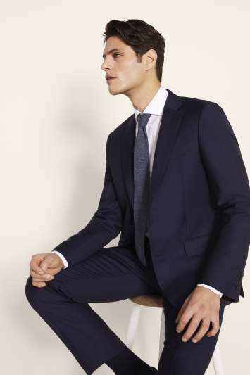 Tailored Fit Naples Blue Jacket