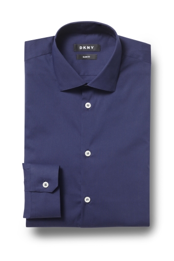dkny slim fit stretch shirt