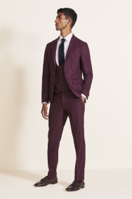 maroon suit jacket mens