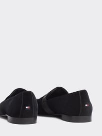 tommy hilfiger velvet shoes