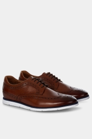 white sole brogues