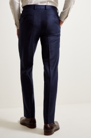 Ted Baker Tailored Fit Oversized Blue Check Trousers