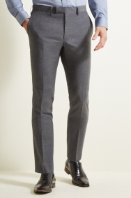 Moss 1851 Slim Fit Grey Twill Suit